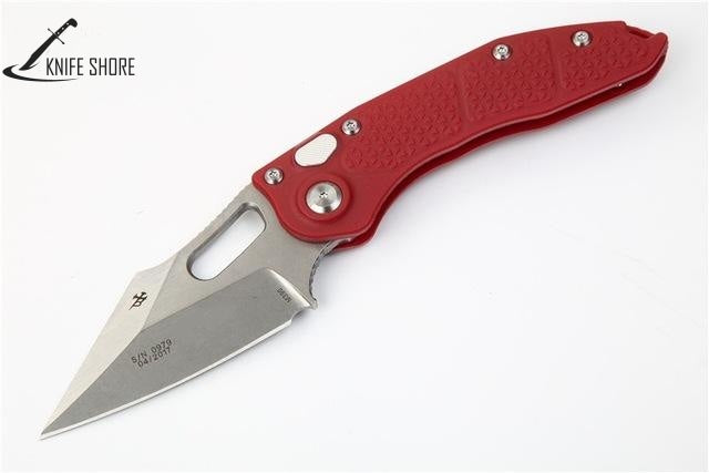 Nylon glass fiber handle Flipper folding knife - knifeshore