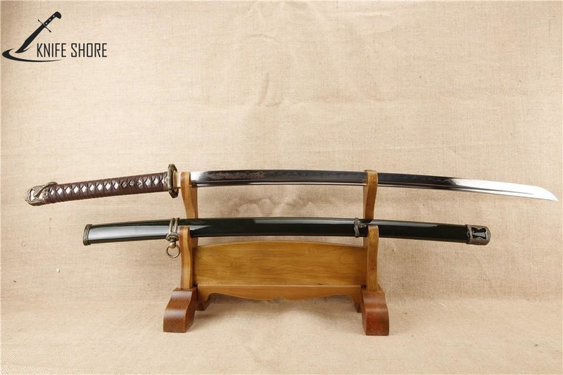 handmade japanese officer's sword world war II katana - knifeshore