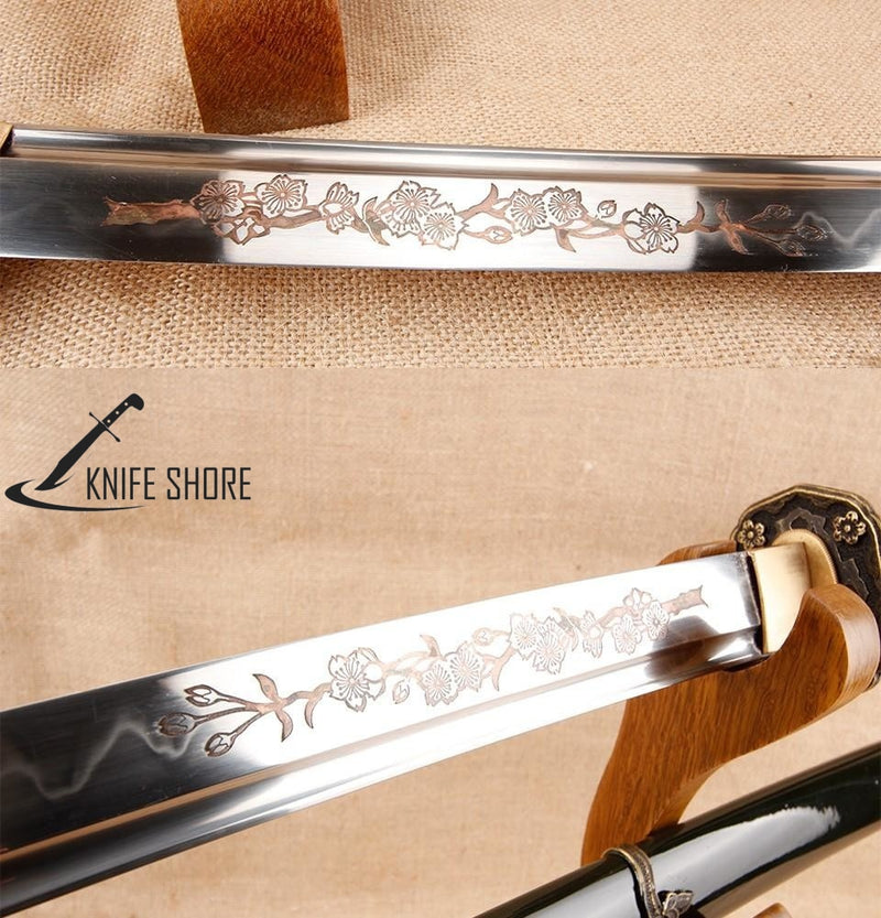 handmade japanese officer's sword world war II katana - knifeshore