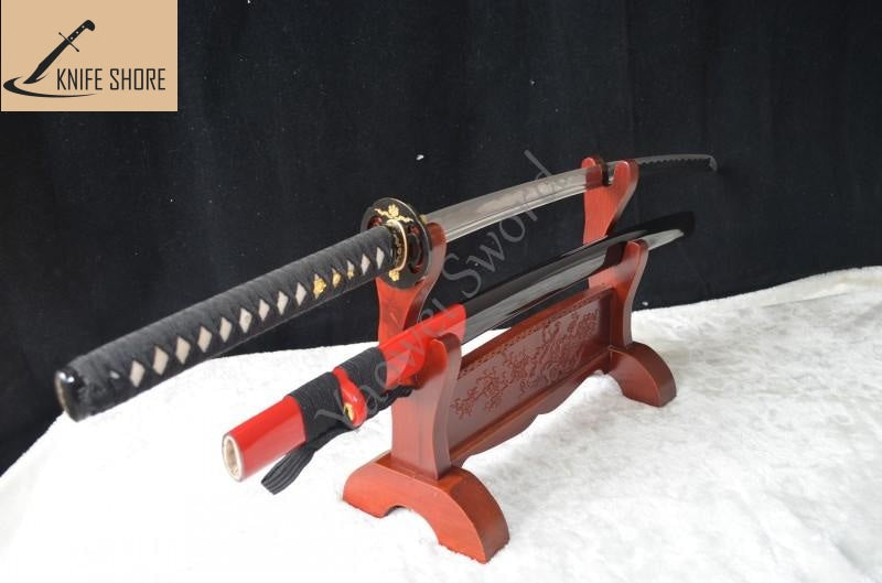 HANDMADE JAPANESE SAMURAI SWORD  KATANA - knifeshore