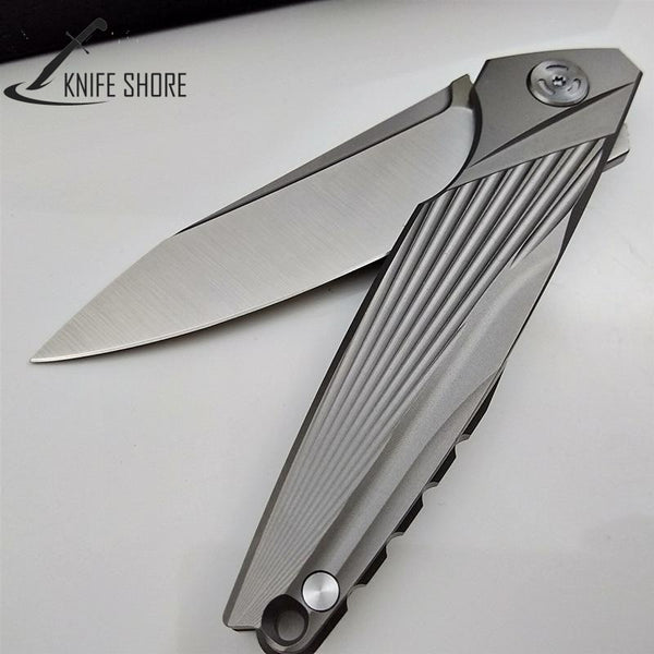 feiying folding D2 titanium handle pocket tactical knives - knifeshore