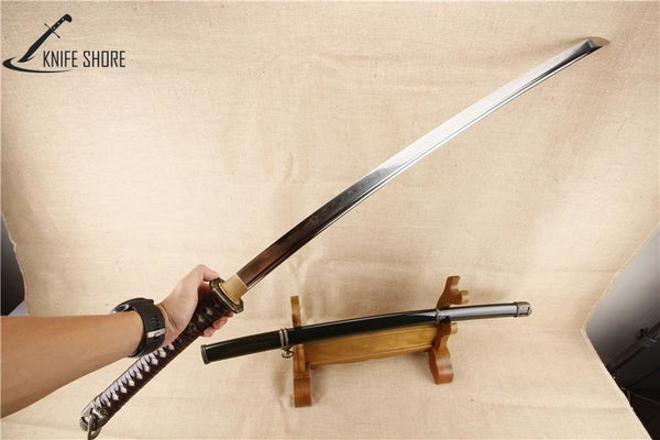 handmade japanese officer's sword world war II katana - knifeshore