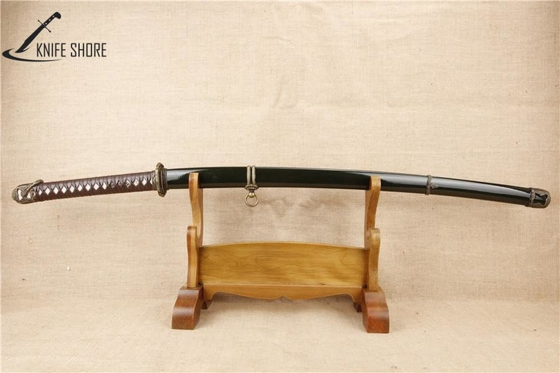 handmade japanese officer's sword world war II katana - knifeshore