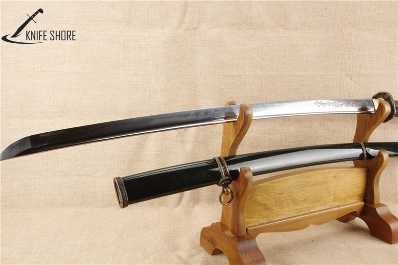 handmade japanese officer's sword world war II katana - knifeshore