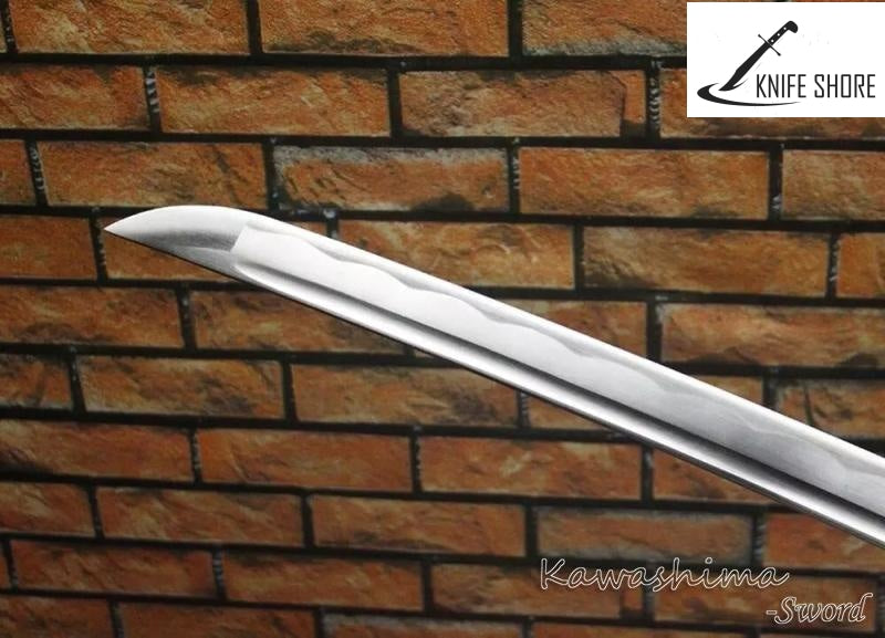 ZORO SWORD BLACK SHUSUI SANDAI HANDMADE1045 CARBON STEELREAL KATANA SWORD - knifeshore