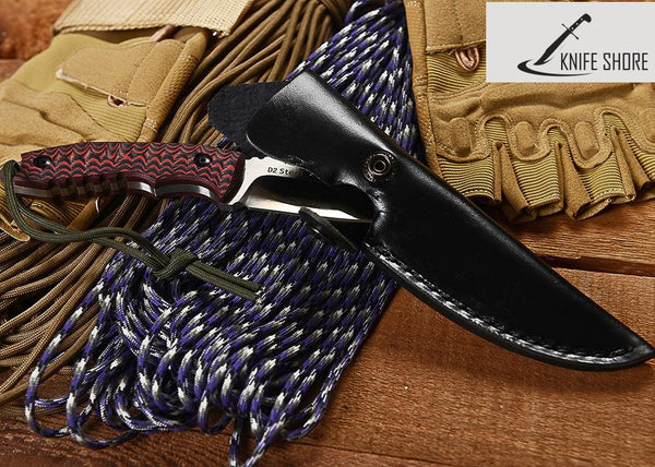 FIXED HANDLE TACTICAL STRAIGHT KNIFE - knifeshore