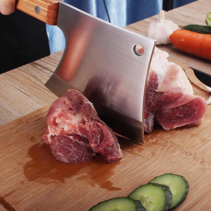 HEAVY DUTY STAINLESS STEEL CHEF KNIFE - knifeshore