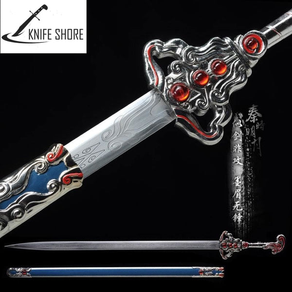 HANDMADE ANIME COS PROPS DECORATION METAL CRAFT SWORD - knifeshore