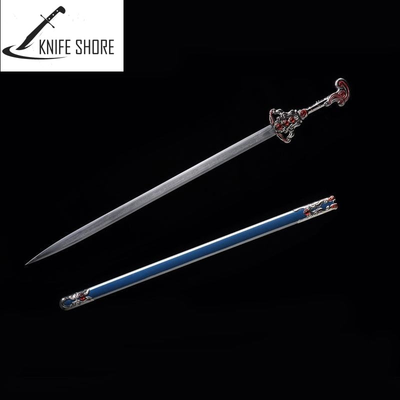 HANDMADE ANIME COS PROPS DECORATION METAL CRAFT SWORD - knifeshore