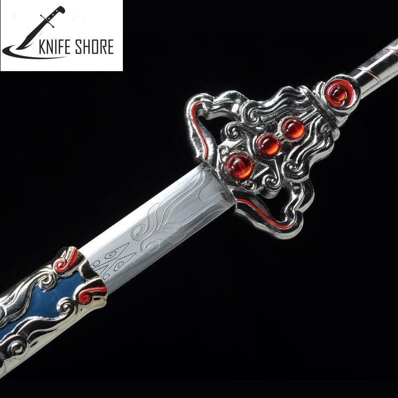 HANDMADE ANIME COS PROPS DECORATION METAL CRAFT SWORD - knifeshore