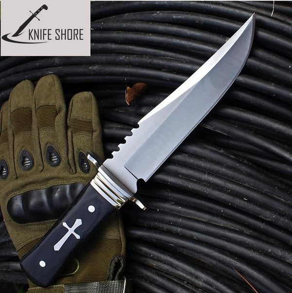 MILITARY TACTICAL HUNTING KNIFE - knifeshore