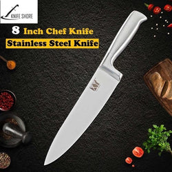 STAINLESS STEEL KNIFE SETS, STAND & SHARPENER - knifeshore