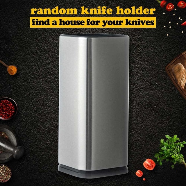 STAINLESS STEEL KNIFE SETS, STAND & SHARPENER - knifeshore