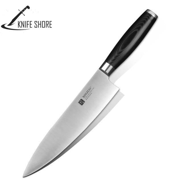 8'' GERMAN 1.4116 STAINLESS STEEL CHEF KNIFE - knifeshore