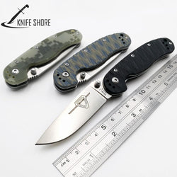 FOLDING KNIFE AUS-8 BLADE - knifeshore