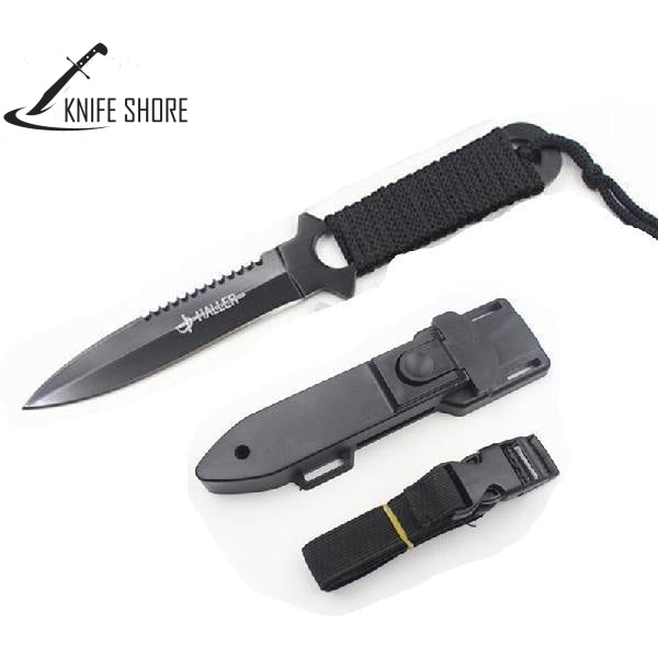 STAINLESS STEEL FIXED BLADE SURVIVAL TACTICAL KNIFE - knifeshore