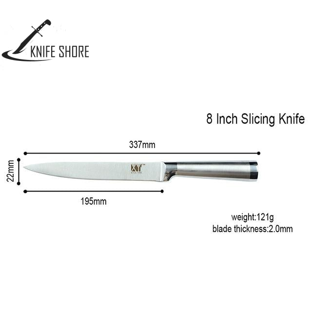 STAINLESS STEEL KITCHE KNIFE SET - knifeshore