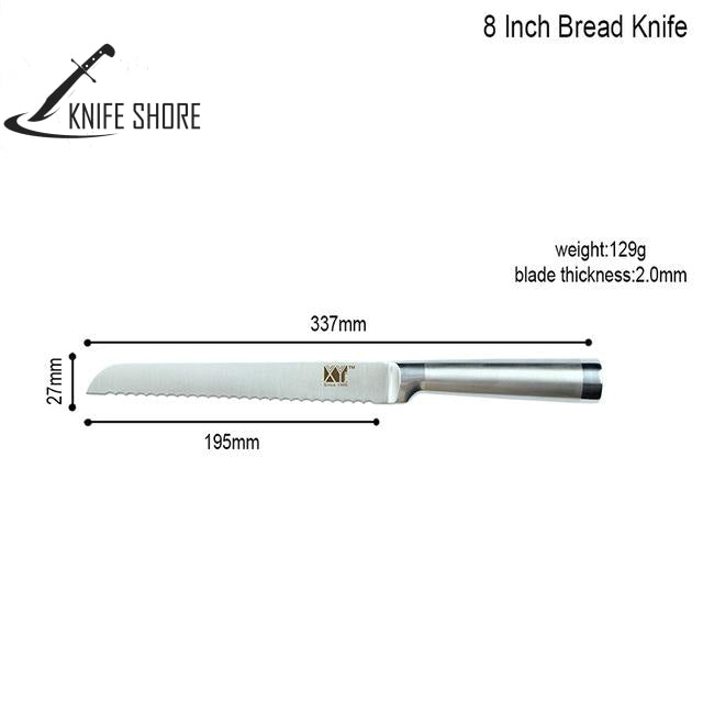 STAINLESS STEEL KITCHE KNIFE SET - knifeshore