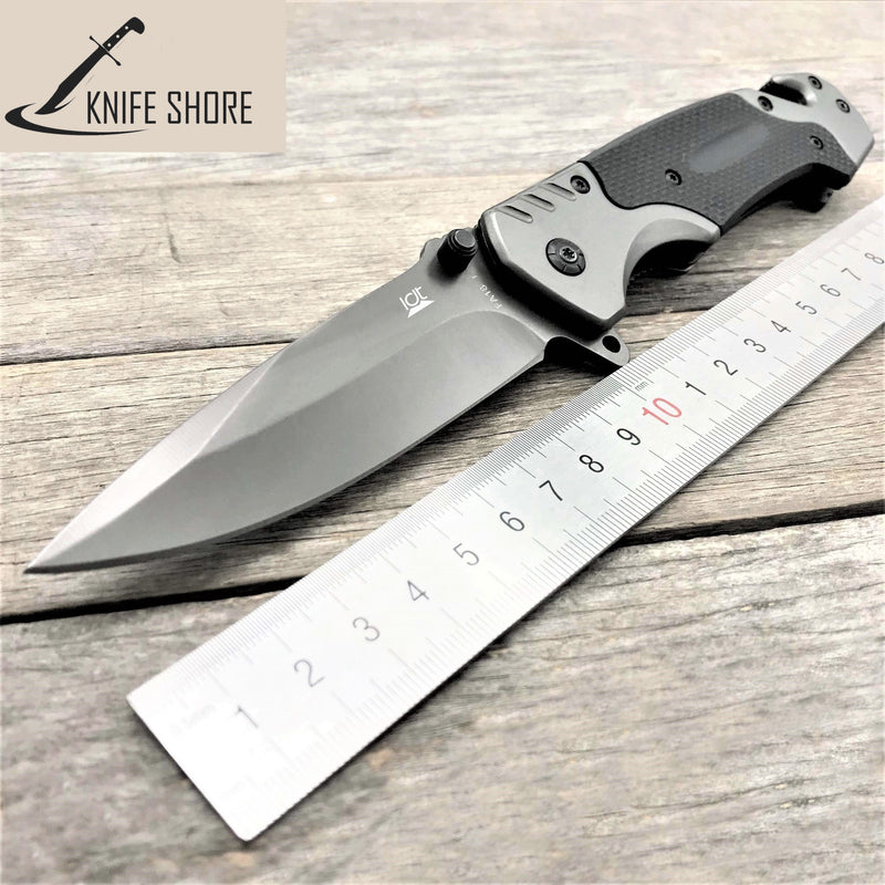 Folding Knife G10 Handle Hunting Pocket Knife - knifeshore