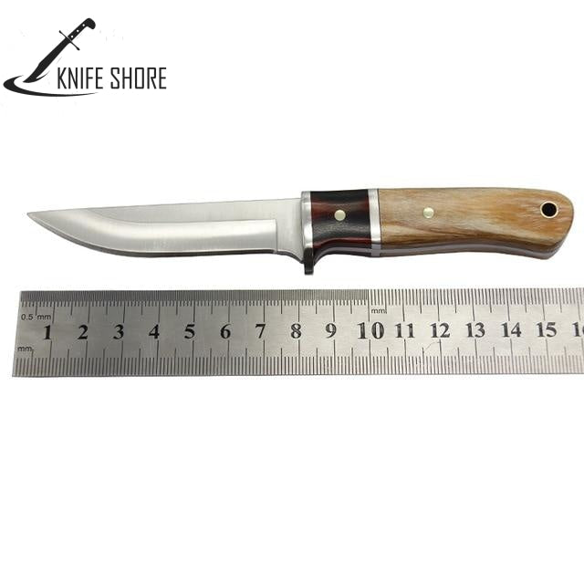 Tactical Hunting Knives Stainless Steel Fixed Blade - knifeshore