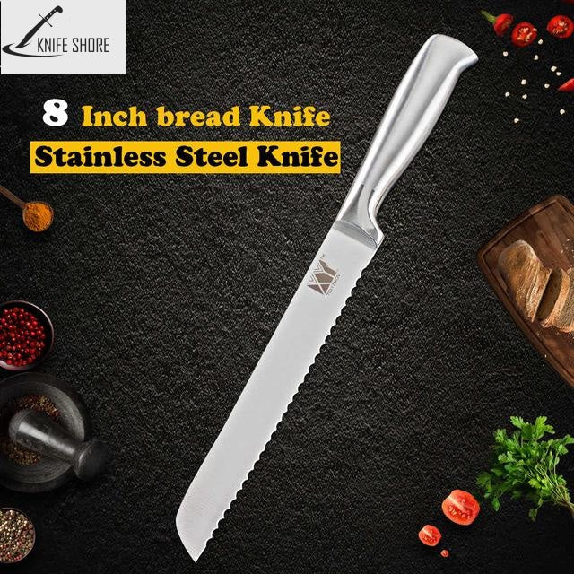 GERMAN STYLE STAINLESS STEEL KITCHEN KNIFE SETS - knifeshore